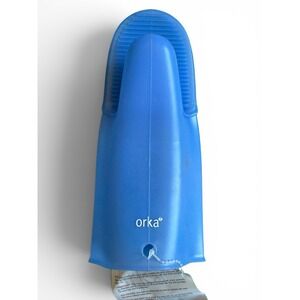 Orka Silicone Kitchen Glove 11" Oven Mitt Blue New With Tag NWT Mastrad Paris